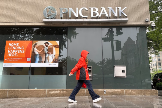 PNC盈利上涨,受益于强劲的客户业务活动
