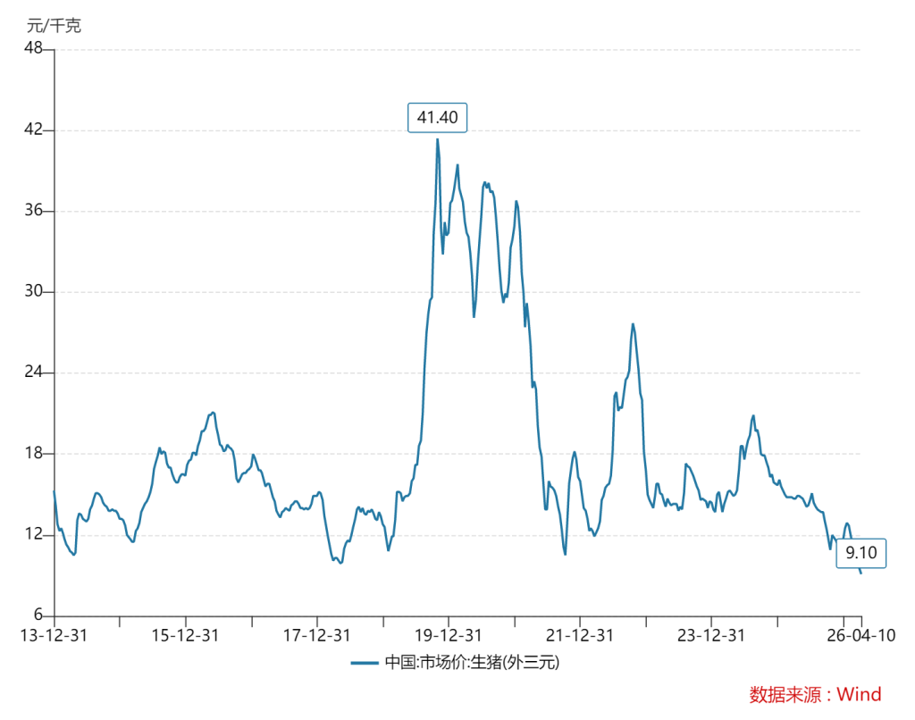 价格周报|猪价继续探底,机构称当前养殖端加速去化仍需时间推进