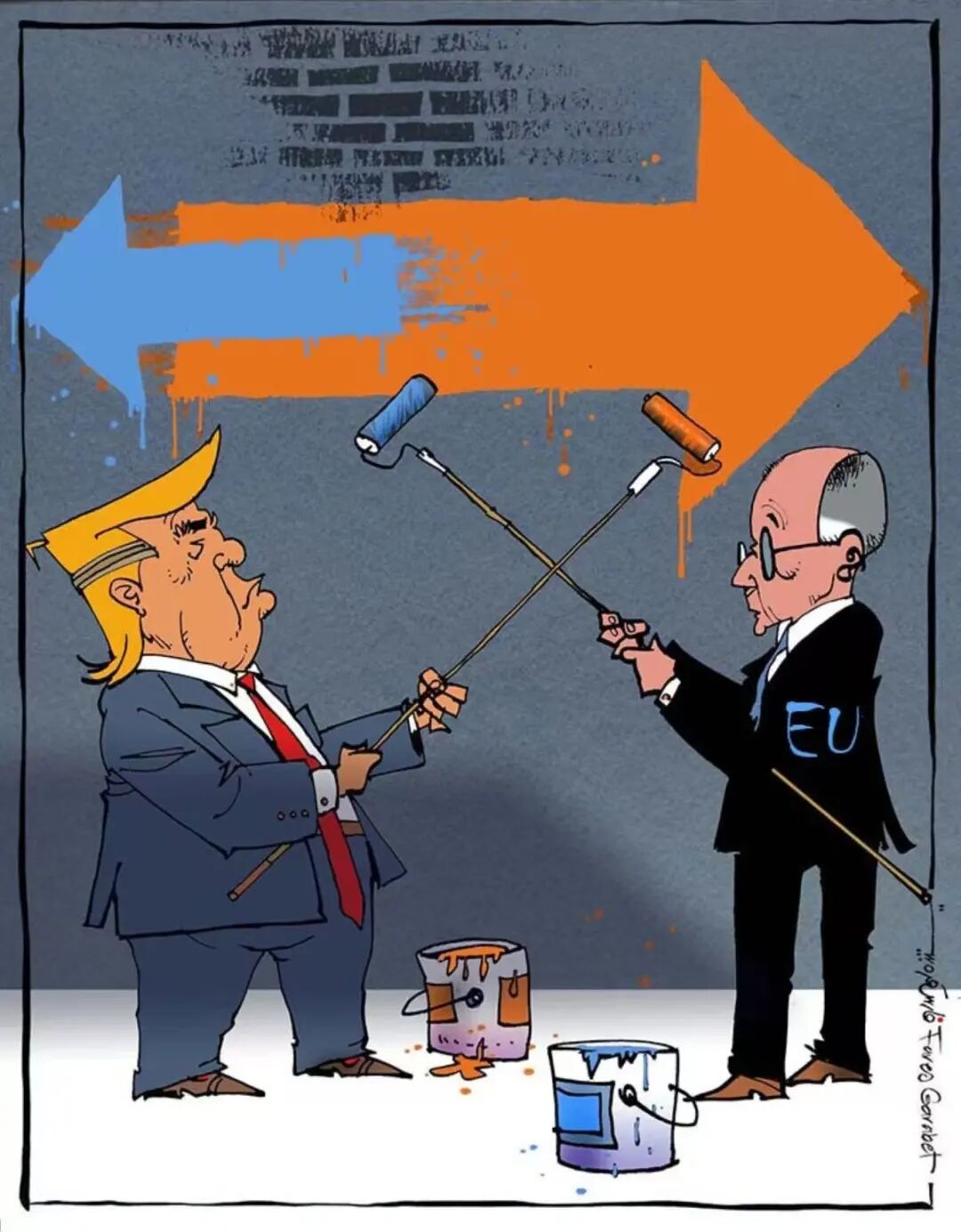 一觉醒来,美国对欧洲下狠手了