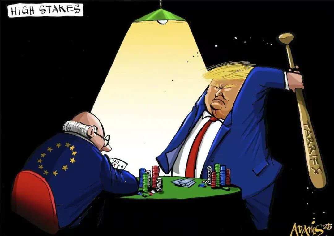 一觉醒来,美国对欧洲下狠手了