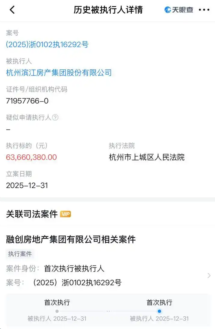 滨江集团,惹火烧身
