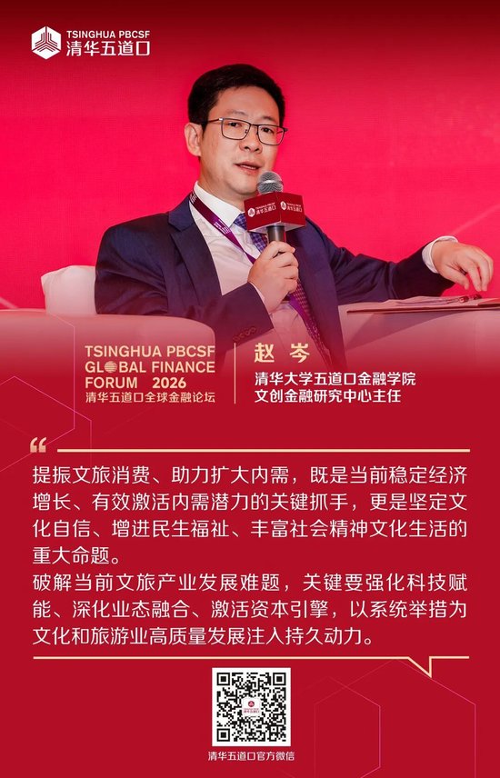 嘉宾观点④丨2026清华五道口全球金融论坛